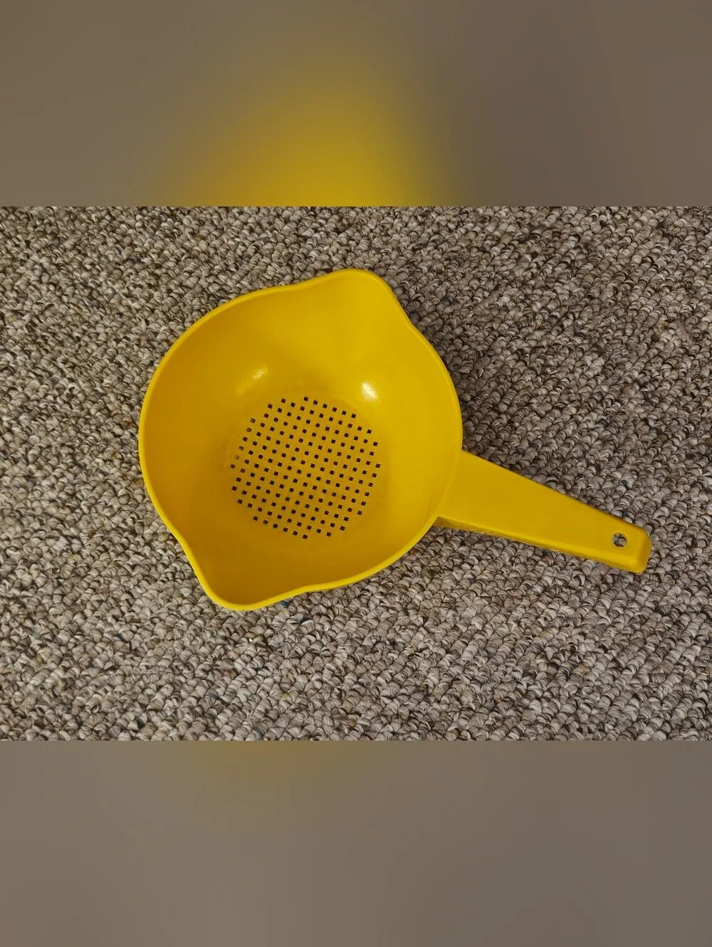 Tupperware Yellow Strainer 1200-7